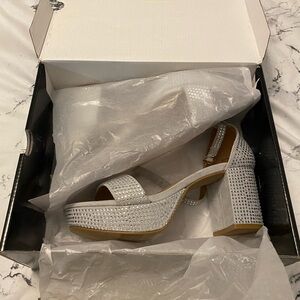 Torrid rhinestone heels BRAND NEW 7.5